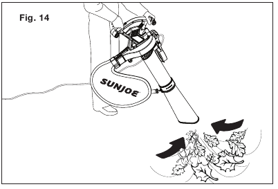 Modo aspiradora + trituradora