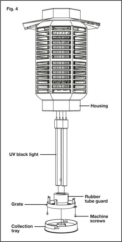 Sustituci&oacute;n de la luz negra UV
