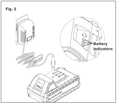 Cargando la bater&iacute;a - Paso 2