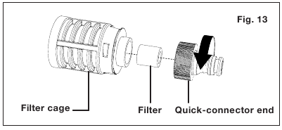 Mantenimiento del filtro