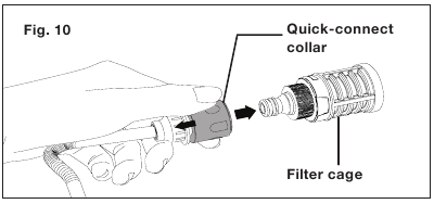Use el ventilador con nebulizaci&oacute;n - Paso 2