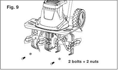 Cambio de las p&uacute;as - Paso 1