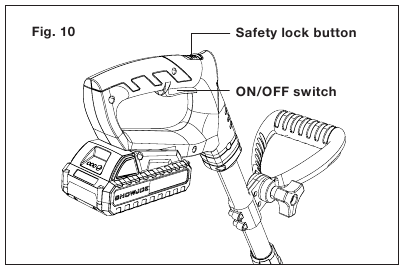 Arranque - Paso 2 - Presione y mantenga presionado el bot&oacute;n de bloqueo de seguridad