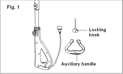 Sastavljanje tijela stroja i ručke - Korak 1