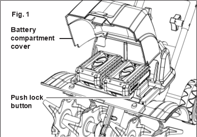 Carga de las bater&iacute;as - Paso 1