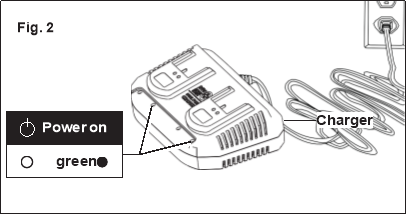 Carga de las bater&iacute;as - Paso 2