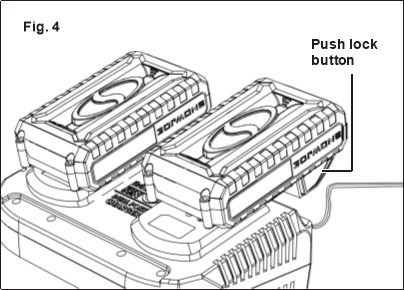 Carga de las bater&iacute;as - Paso 4