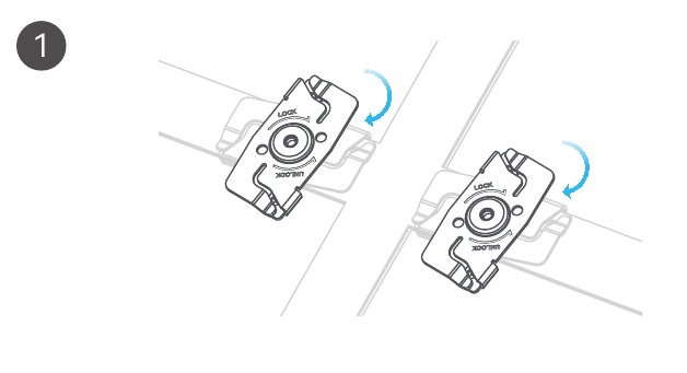 T-balk Plafondmontage - Stap 1