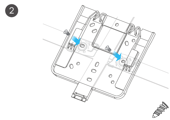 T-balk Plafondmontage - Stap 2