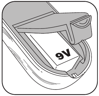 INSTALAR BATER&Iacute;A DE 9 VOLTIOS