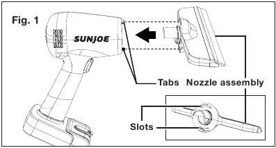 Sastavljanje - Korak 1 - Spojite sklop mlaznice