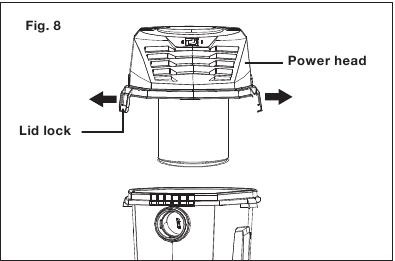 Melepas dan Memasang Kepala Daya