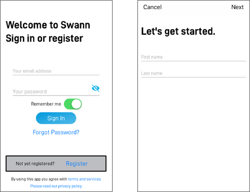 GET THE SWANN SECURITY APP