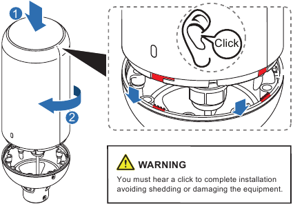 Instalarea ODU - Pasul 7