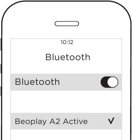 Bluetooth pairing - Step 3