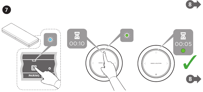 Configuraci&oacute;n - Paso 3 - Emparejamiento de la unidad