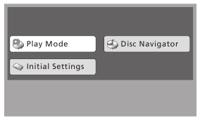 El men&uacute; principal del DVD