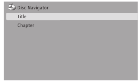El men&uacute; Navegador de disco