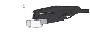 Montaż igły - Krok 1