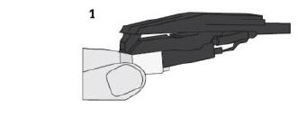 Zdejmowanie igły - Krok 1