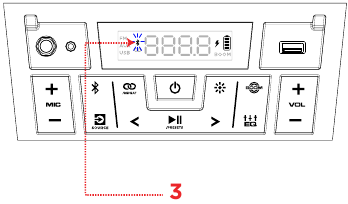 Emparejamiento de un dispositivo Bluetooth - Paso 2 - Conexi&oacute;n