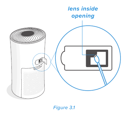 Či&scaron;těn&iacute; sn&iacute;mače kvality vzduchu