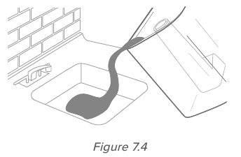 &Otilde;huniisutaja katlakivi eemaldamine - Samm 2