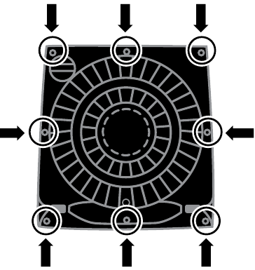 Cleaning - Models 573/673/679 GRILLE REMOVAL 