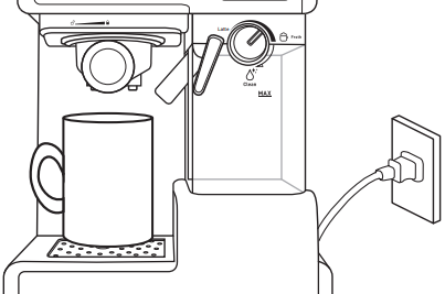 Encendido de la unidad - Paso 1 - Enchufe la unidad