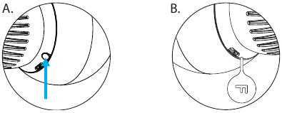 Reset pabrik - Menekan tombol