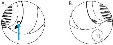 Kalibrasi kepala - Menekan tombol