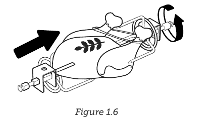 Zestaw widełek do rożna
