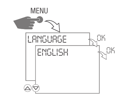 Select menu language