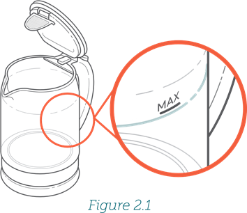 Gotowanie wody - Krok 1