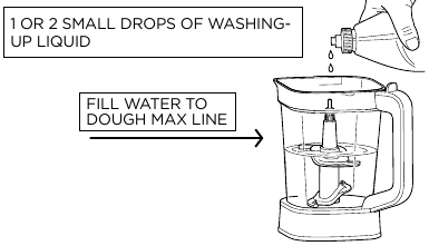 CLEANING STUCK-ON INGREDIENTS - Jug