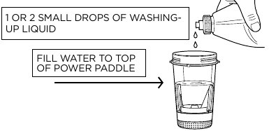 CLEANING STUCK-ON INGREDIENTS - Power Nutri Bowl