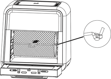 Using the Rotisserie Handling Fork - Step 3
