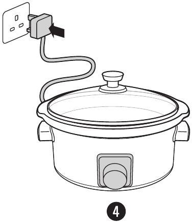 Using your slow cooker - Step 4