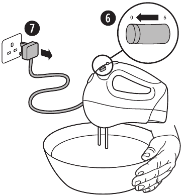 Ger&auml;t von Hand verwenden - Schritt 3