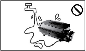 Uso seguro - Mantener alejado del agua