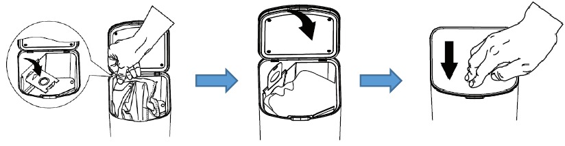 Instalimi i qeseve t&euml; pluhurit