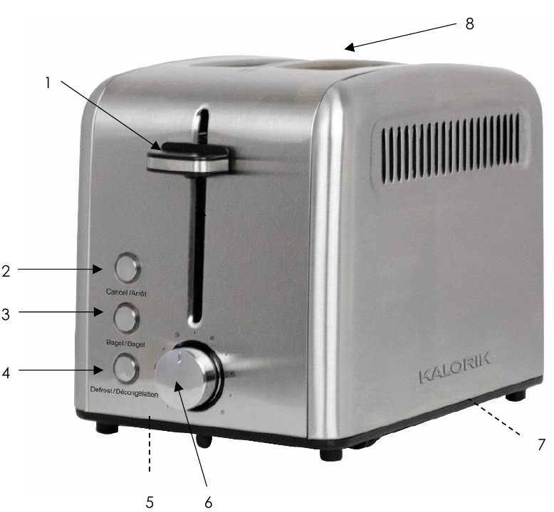 DESCRIPCI&Oacute;N DE LAS PIEZAS