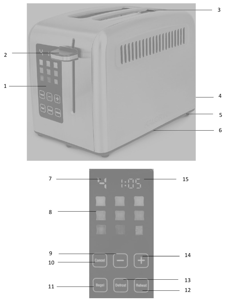 DESCRIPTION DES PI&Egrave;CES 