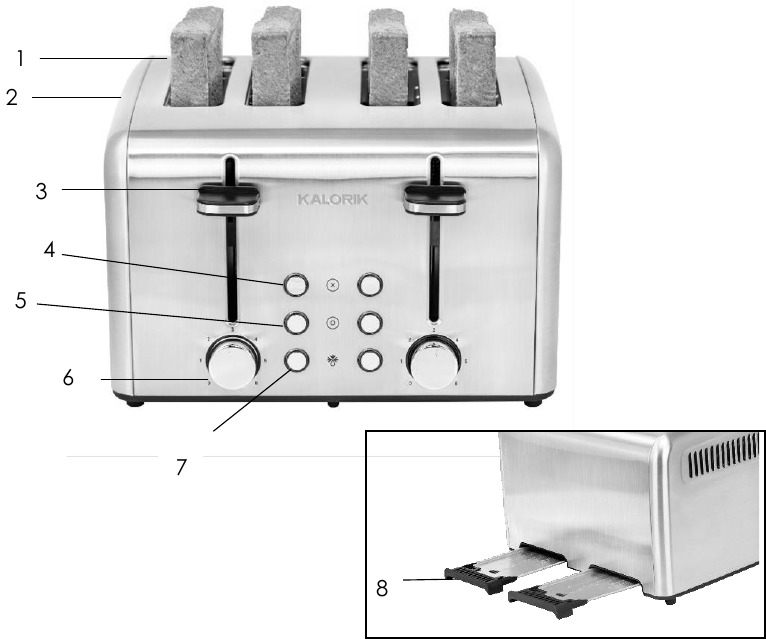 DESCRIPTION DES PI&Egrave;CES