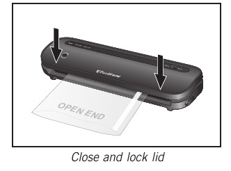 Creare un sacchetto FoodSaver &reg; - Fase 2