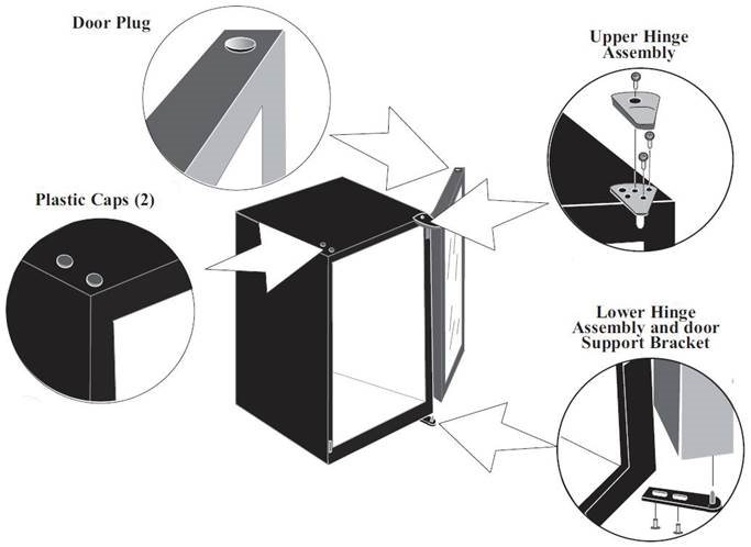 DOOR REVERSAL INSTRUCTIONS