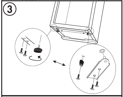 DOOR REVERSAL INSTRUCTIONS - Step 3