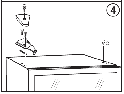 DOOR REVERSAL INSTRUCTIONS - Step 4