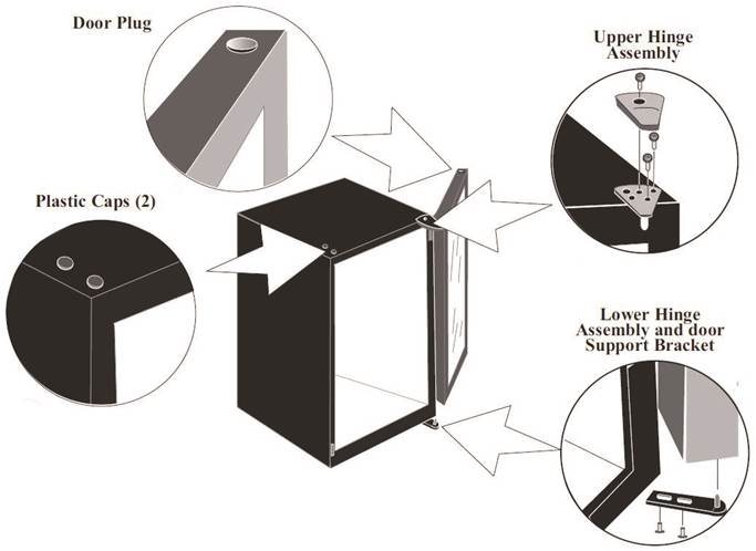 INSTRUCȚIUNI DE INVERSARE A UȘII