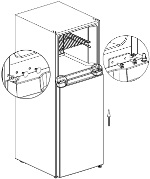DOOR REVERSAL INSTRUCTIONS - Step 2